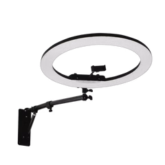 Wall mount stand and ring light 21"