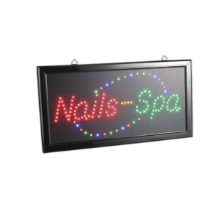 Nail Spa letrero led