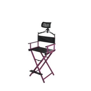Makeup chair hot pink