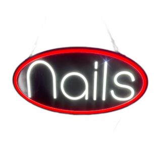 Nails letrero neon