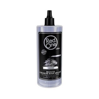 Red One after shave body cologne silver