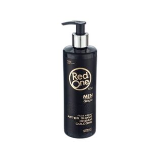 Red One after shave cream cologne gold