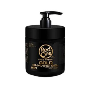 Red One shaving gel gold