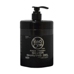 Red One shaving gel silver