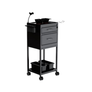 T-508 HAIR SALON TROLLEY-BLACK
