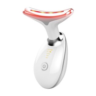 Masajeador facial y de cuello LED