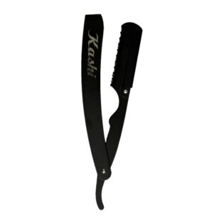 Navaja Kashi HR-101BK negra con portahojas negro