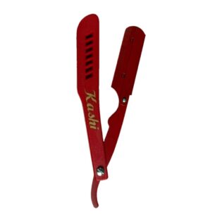 Navaja Kashi RR-112R roja con portahojas abierto