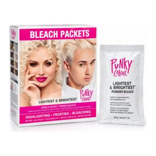 Punky Colour Bleach Packets Lightest & Brightest Powder Bleach
